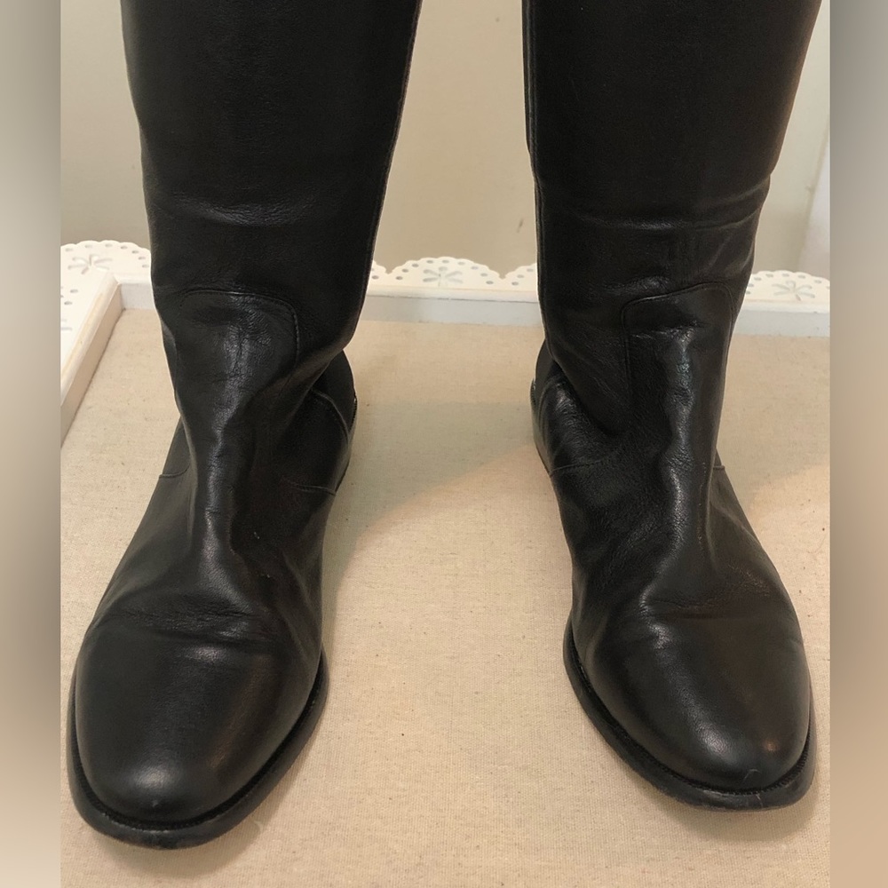 Coach Boots , Black Knee High , Lilac, Woman’s Size 8 - Picture 16 of 16